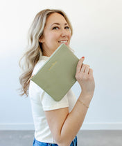 Maia Cosmetic Bag - Sage Green