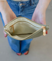 Maia Cosmetic Bag - Sage Green