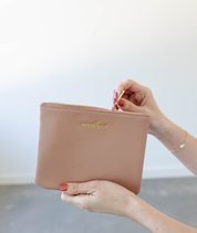 Maia Cosmetic Bag - Dusty Rose