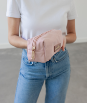 Penny Pencil Pouch - Dusty Rose Nylon