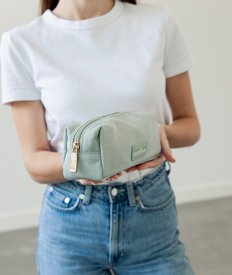 Penny Pencil Pouch - Mint Nylon