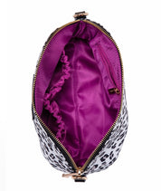 Rosette Crossbody - Leopard Nylon
