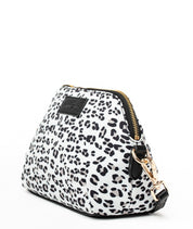 Rosette Crossbody - Leopard Nylon