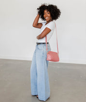Rosette Crossbody - Peony - [OUTLET RETIRED FINAL SALE]