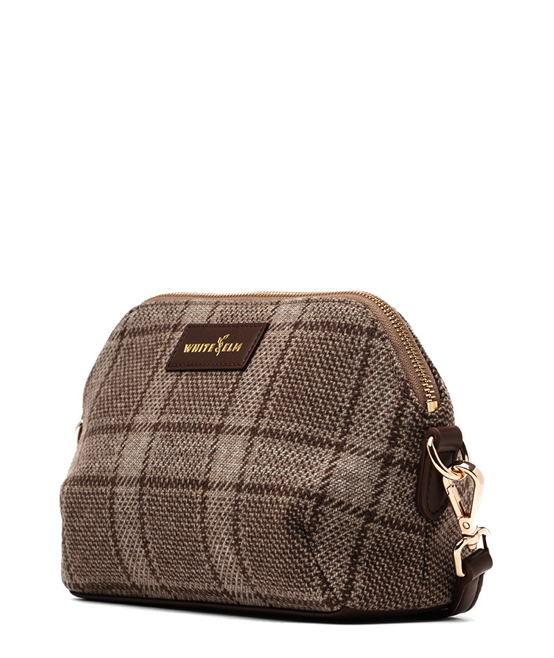 Rosette Crossbody - Uptown Check Wool