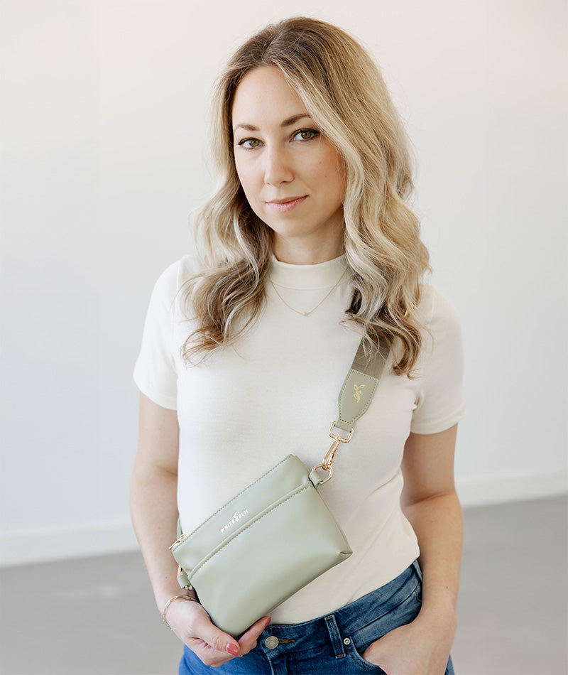 Skye Sling Bag - Sage Green