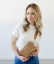 Skye Sling Bag - Almond
