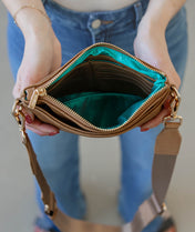 Skye Sling Bag - Almond