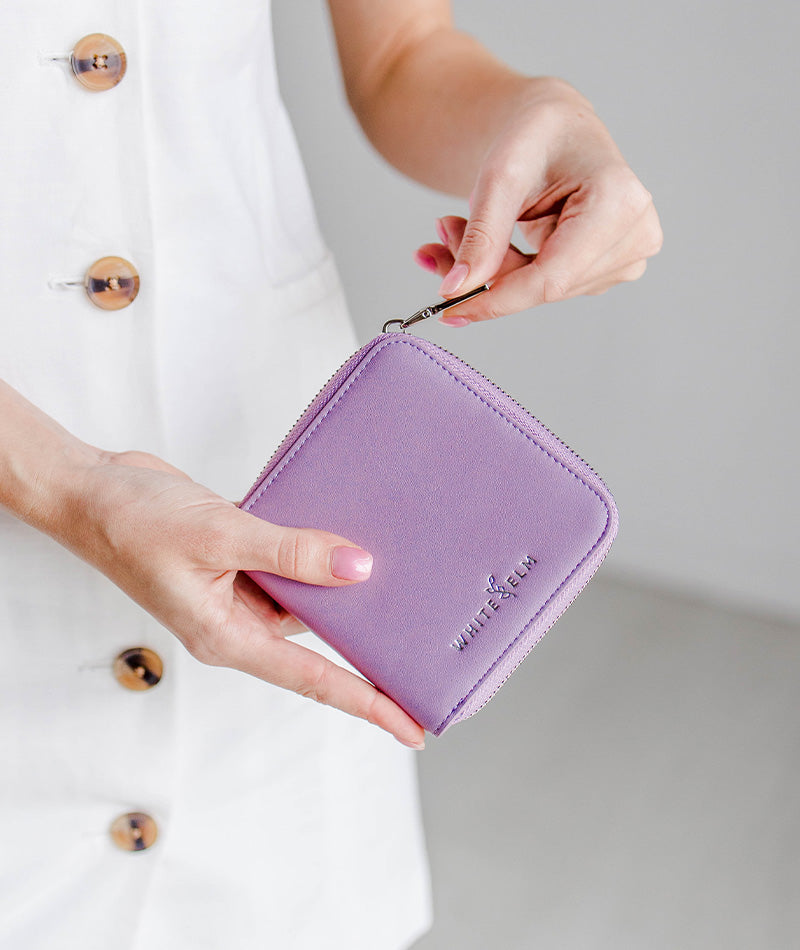 Starla Wallet - Heather Purple