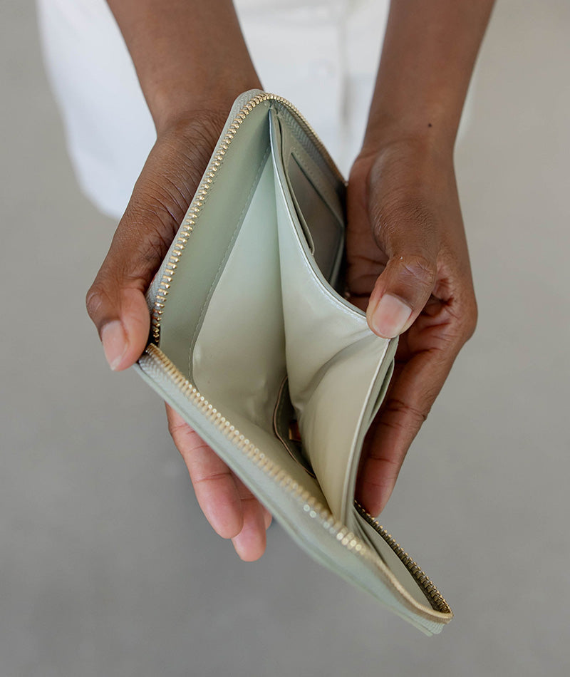 Starla Wallet - Sage Green