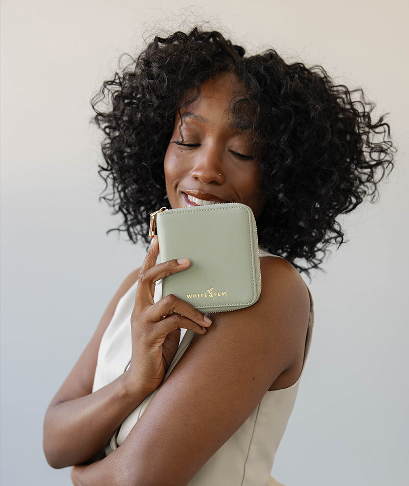 Starla Wallet - Sage Green
