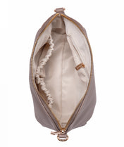 Rosette Crossbody - Taupe
