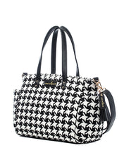 Aquila Tote Bag - Houndstooth