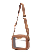 Bexley Clear Crossbody Bag - Caramel