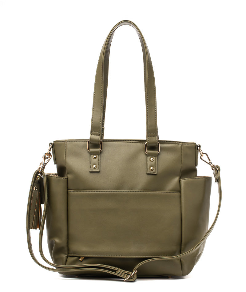 Carina Tote Bag - Olive