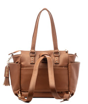Gemini Mini Convertible Backpack - Caramel