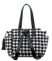 Gemini Mini Convertible Backpack - Houndstooth - [OUTLET RETIRED FINAL SALE]