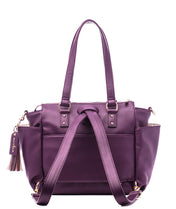 Gemini Mini Convertible Backpack - Plum
