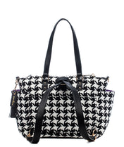 Gemini Convertible Backpack - Houndstooth