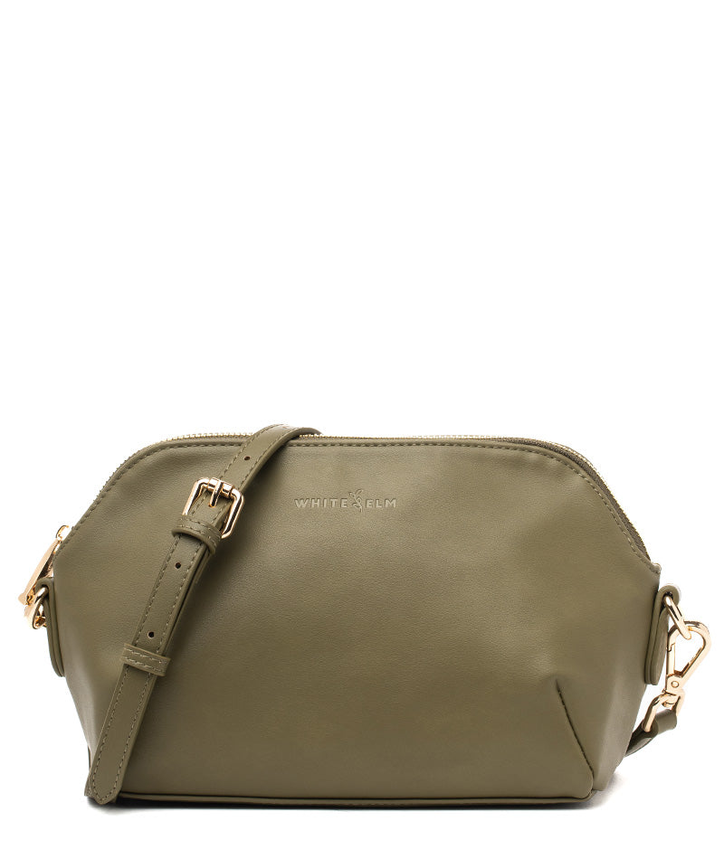 Gemini Convertible Backpack Tote - Olive Green | White Elm Bags