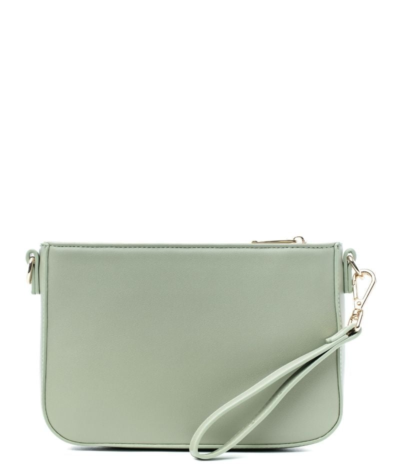 Ara Convertible Crossbody Clutch - Sage Green