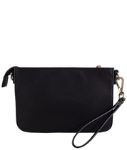 Ara Convertible Crossbody Clutch - Black Nylon