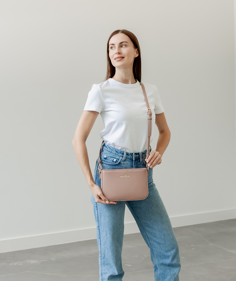 Cartera cruzada convertible Ara - Dusty Rose