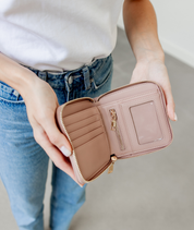 Starla Wallet - Dusty Rose