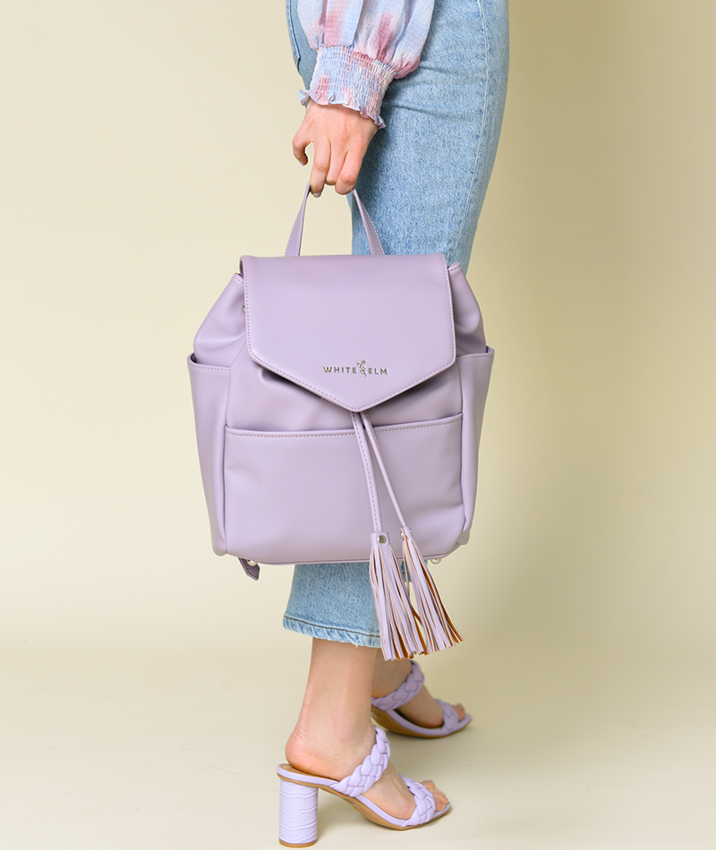 Lavender backpack best sale