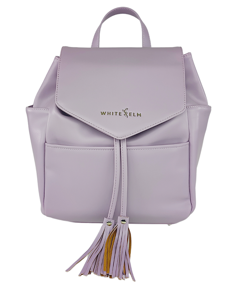 Luna Drawstring Backpack - Lavender [Outlet Final Sale]