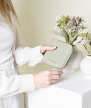 Starla Wallet - Sage Green